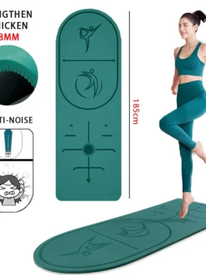 2pcs Silent Mat for Yoga Exercise