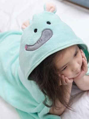 Microfiber Hooded Baby Bath Towels